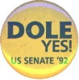Bob Dole for US Senate - 1992