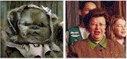 An Ewok and Senator Mikulski