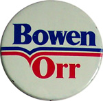 Otis Bowen / Bob Orr - 1976